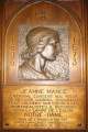 Rétable dédié à Jeanne Mance situé dans l'église Notre-Dame