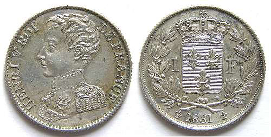 Monnaie d'Henri V